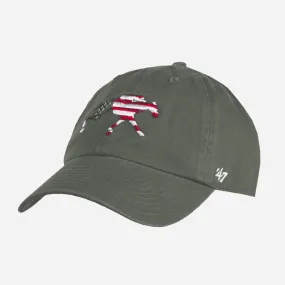 '47 Brand Keeneland American Flag Fill Clean Up Cap