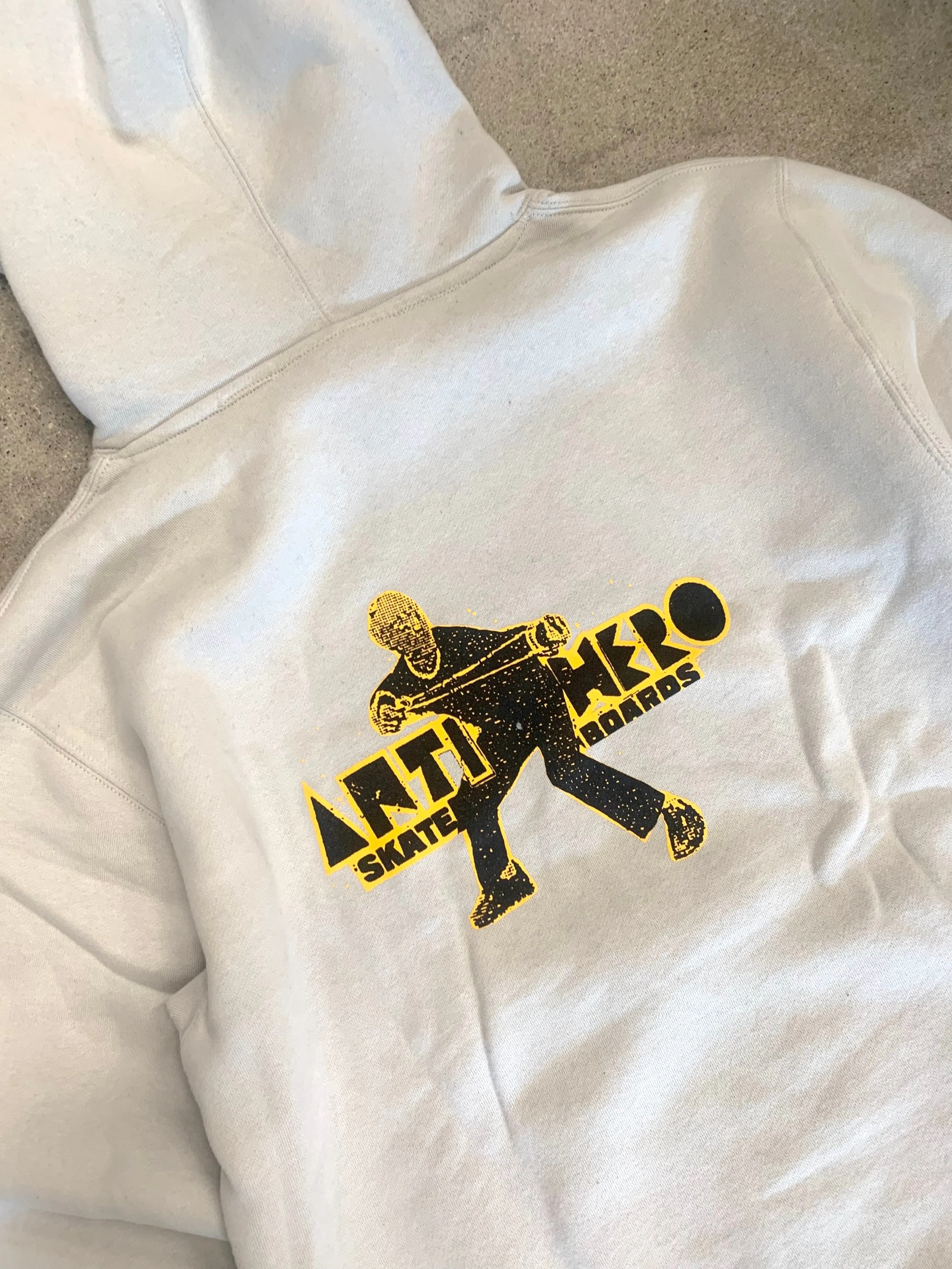 Antihero Slingshot II Hoodie Smoke w/Black & Gold