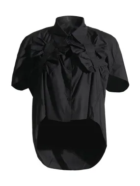 Desha Single Breasted Bowknot Shirt