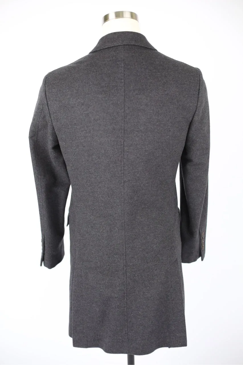 Double Breasted Cashmere Dress Coat