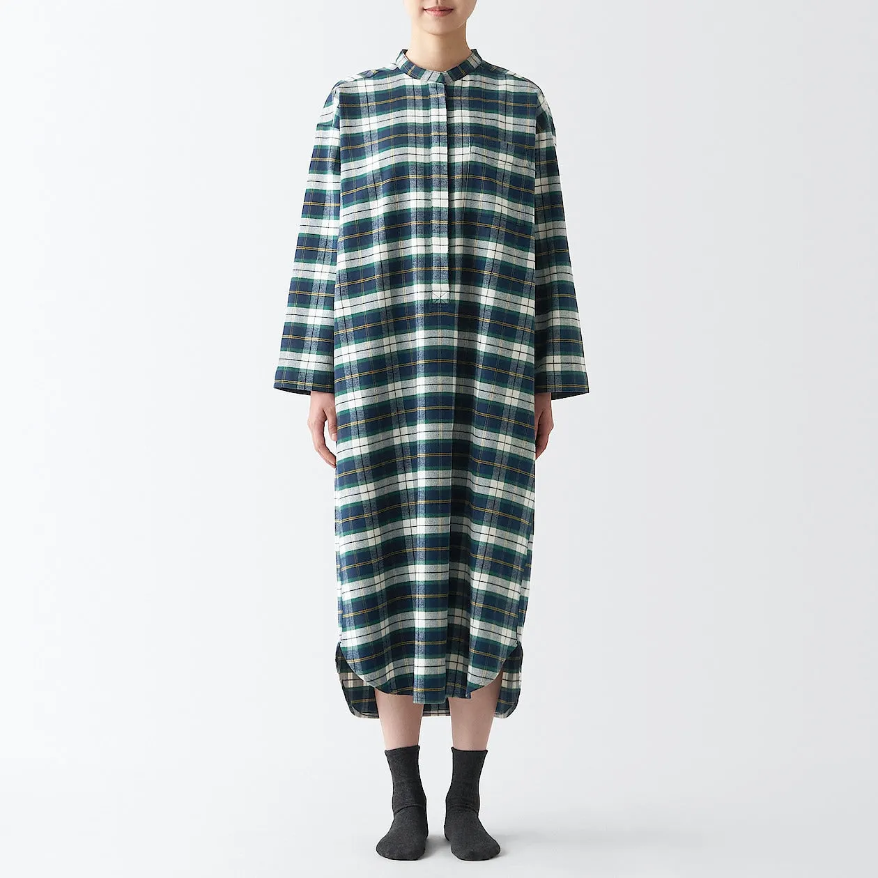 Flannel Kurta Dress