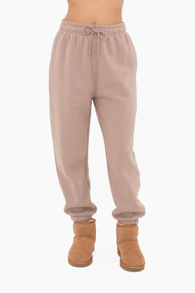 Fleece Billow Jogger Pants- 2 Colors!