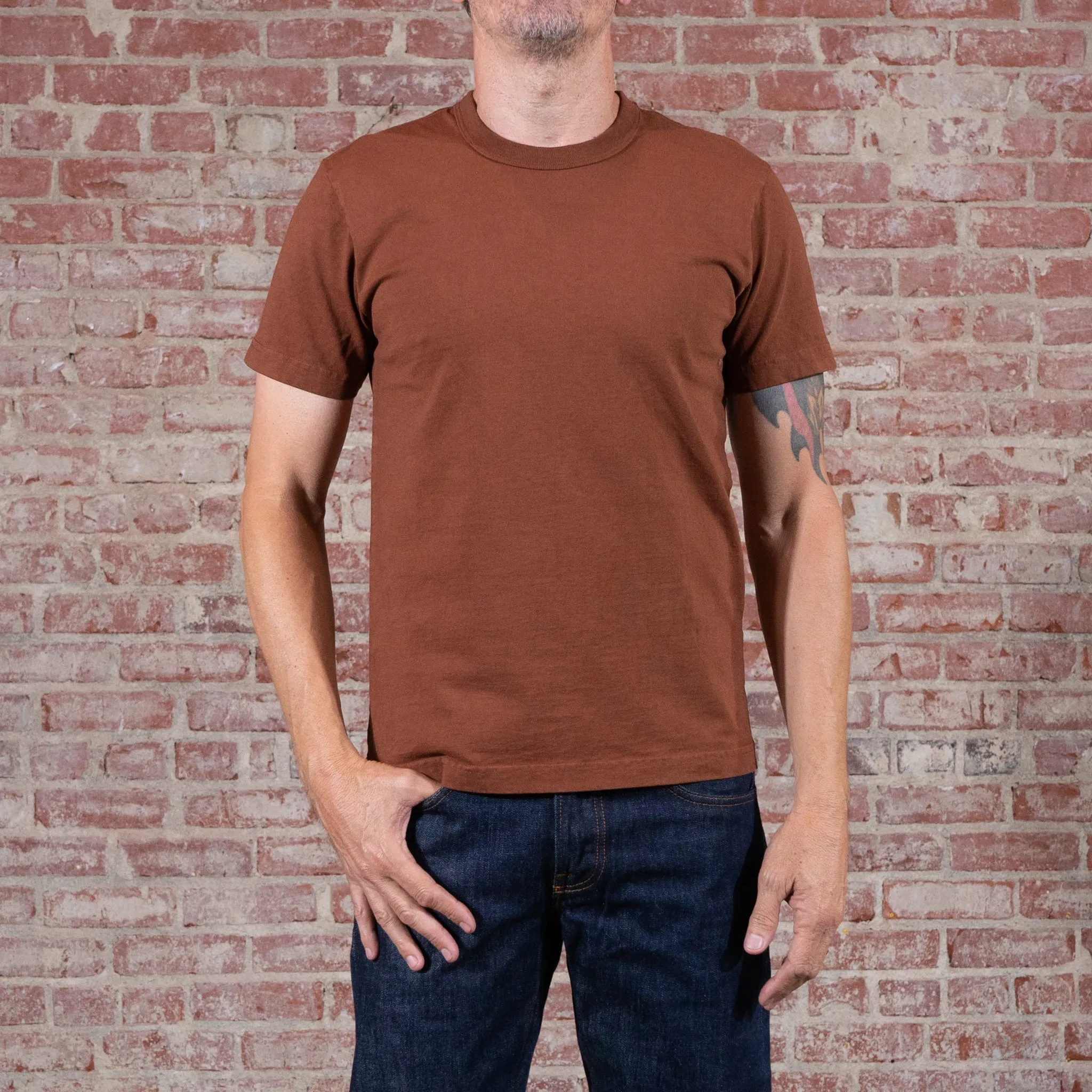 Glory Days Short Sleeve Classic T-Shirt Heavyweight Cotton/Raw Earth