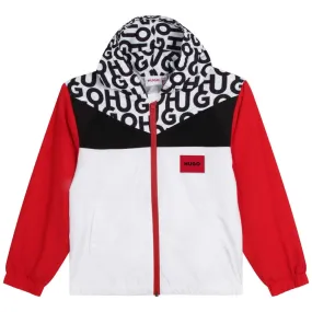 Hugo Kids Hooded Windbreaker