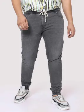 Men's Plus Size Pebble Grey Jogger Pants