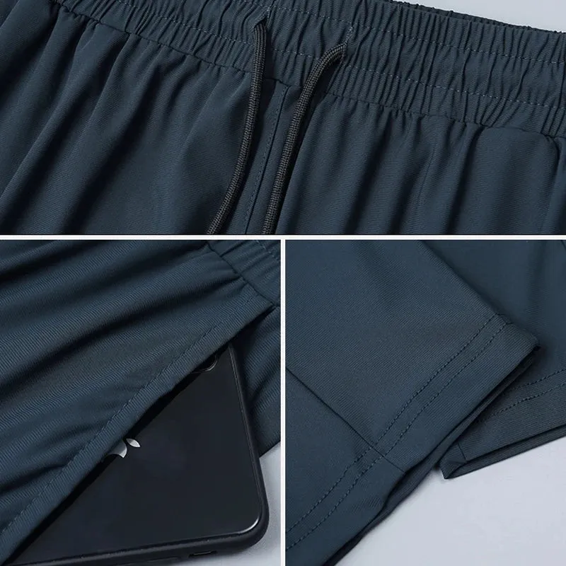 Men's Summer Elastic Running Sport Pants