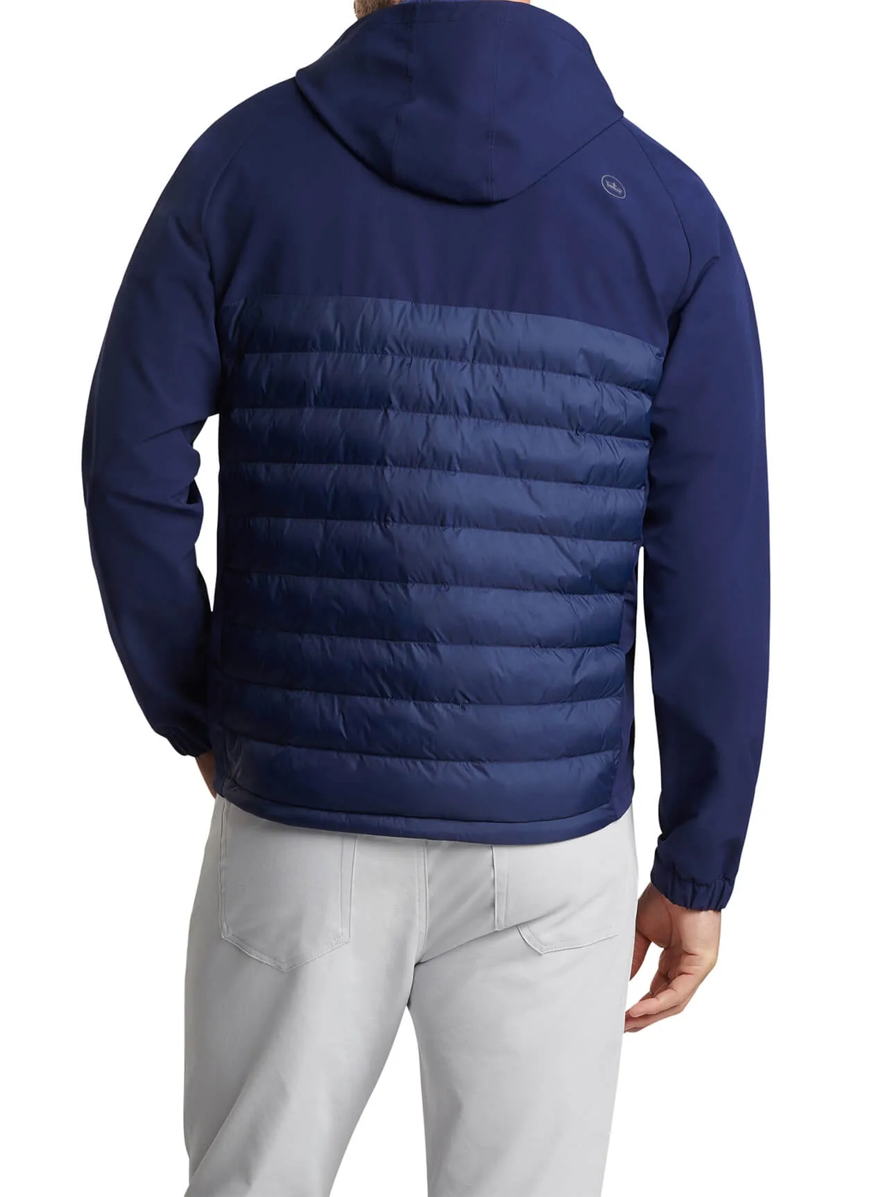 Peter Millar All Course Hybrid Custom Hoodies, Navy