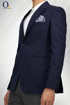 Pierre Cardin blazer from the Voyage collection in blue check