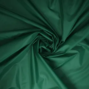 Recyclable Green Solid Taffeta Fabric