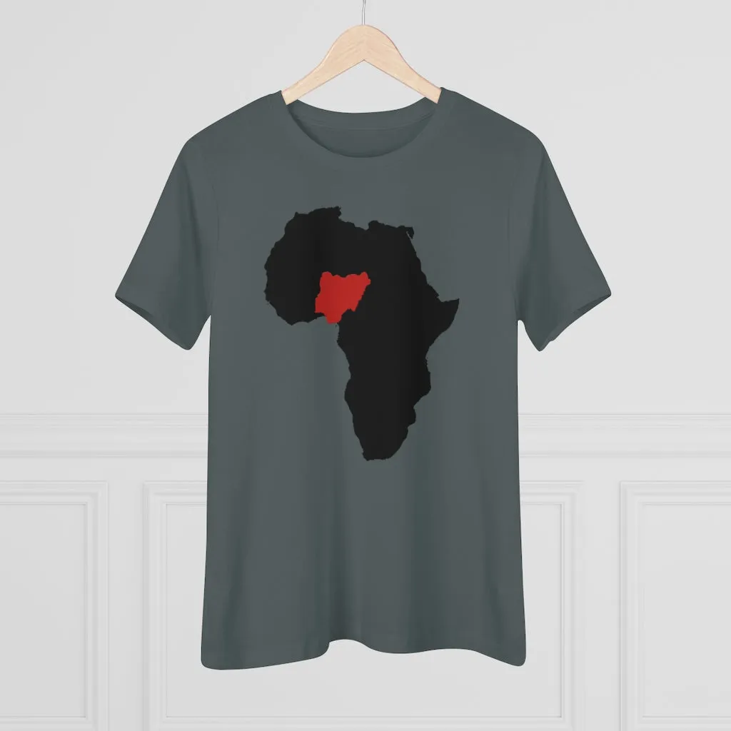 Women's Map of Africa Tee