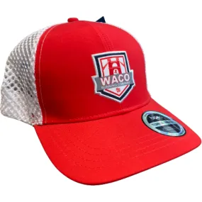 WRC Shield Red Trucker Hat