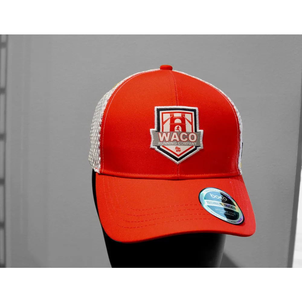 WRC Shield Red Trucker Hat